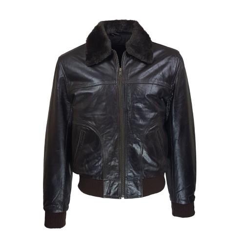 Blouson Eagle cuir de buffle homme
