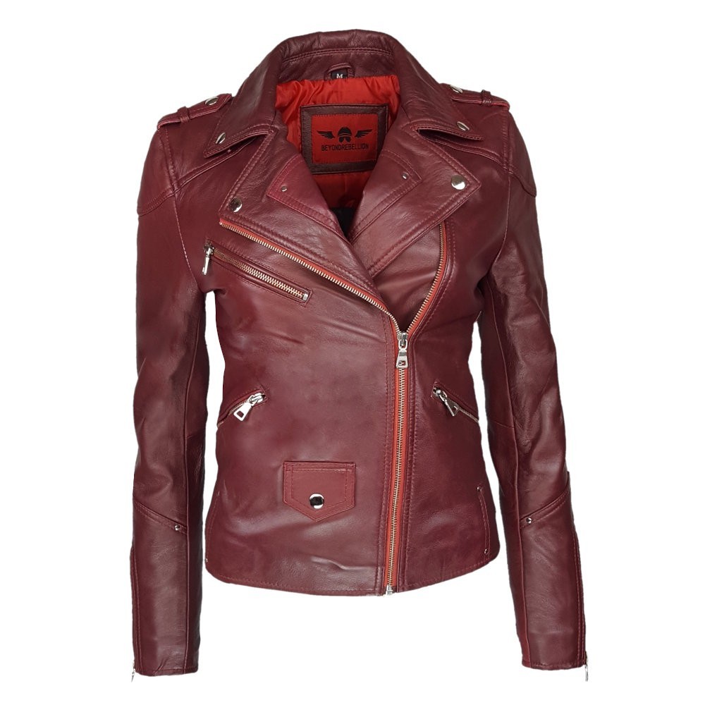 Perfecto Femme Cuir Agneaunull