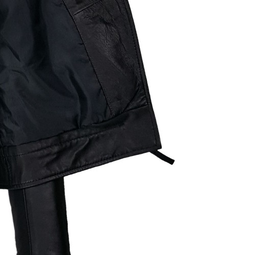 Perfecto noir femme en cuir d’agneau ef