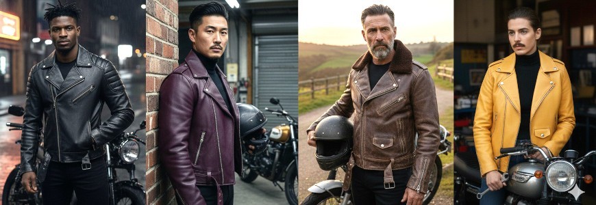Blousons, vestes et perfectos en cuir Homme | Collection tendance – Cuirshop